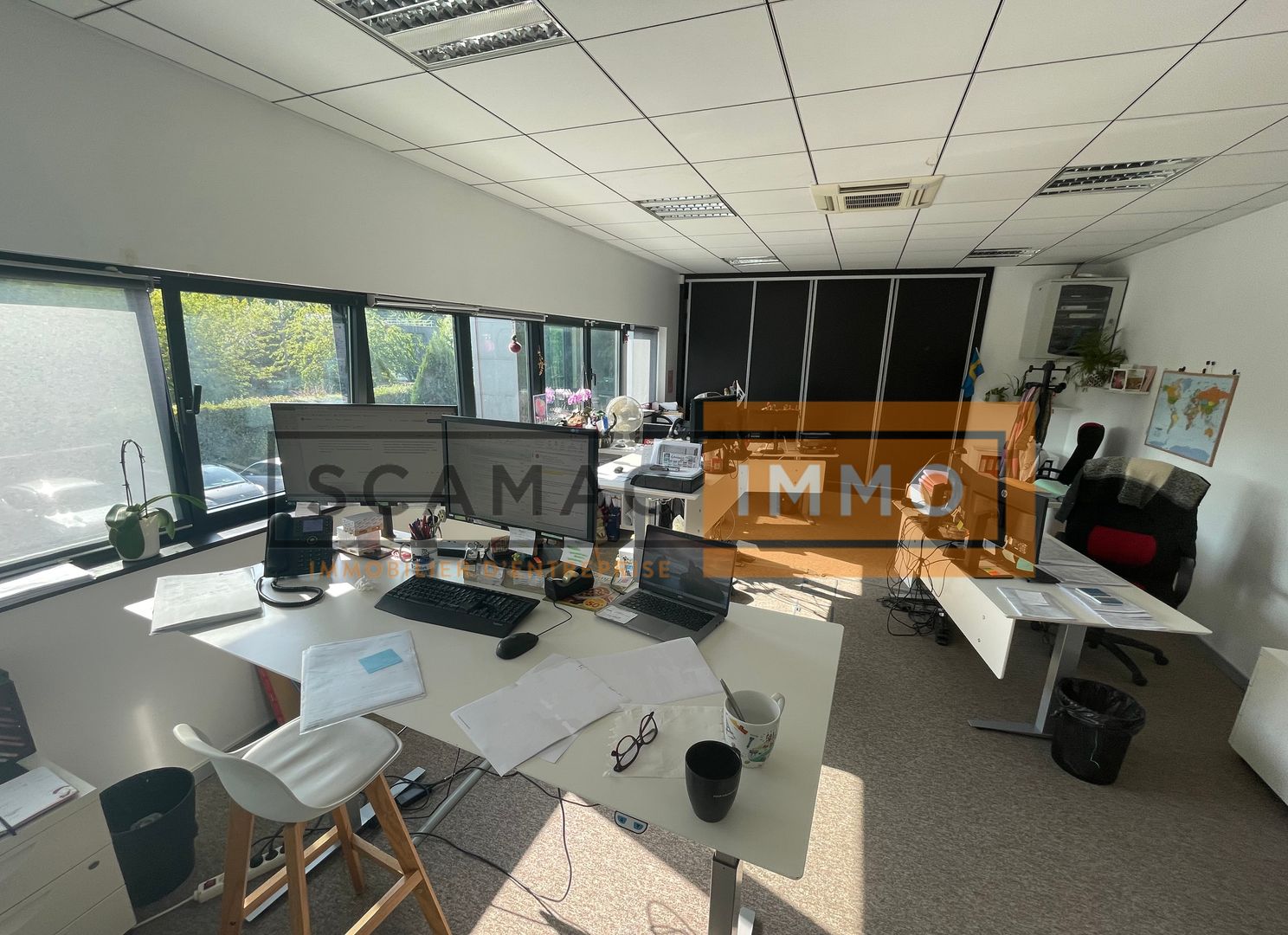 bureau de 196m², Bussy-Saint-Martin (Seine-et-Marne)