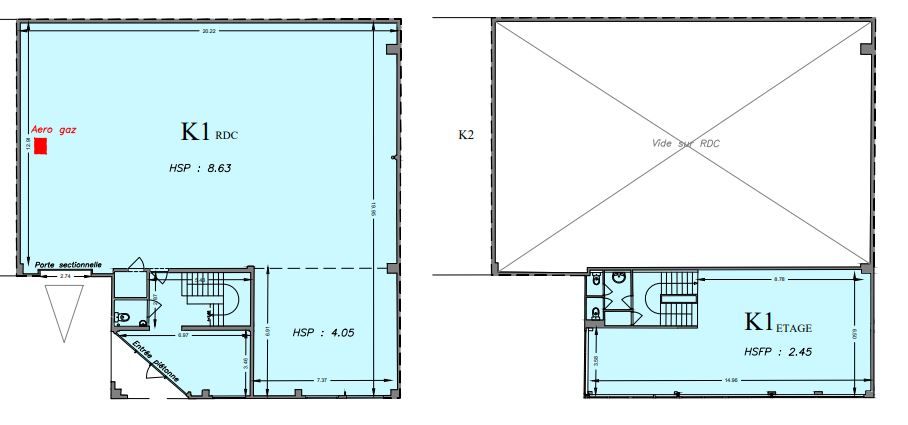 local d'activités de 483m², Ivry-sur-Seine (Val-de-Marne)