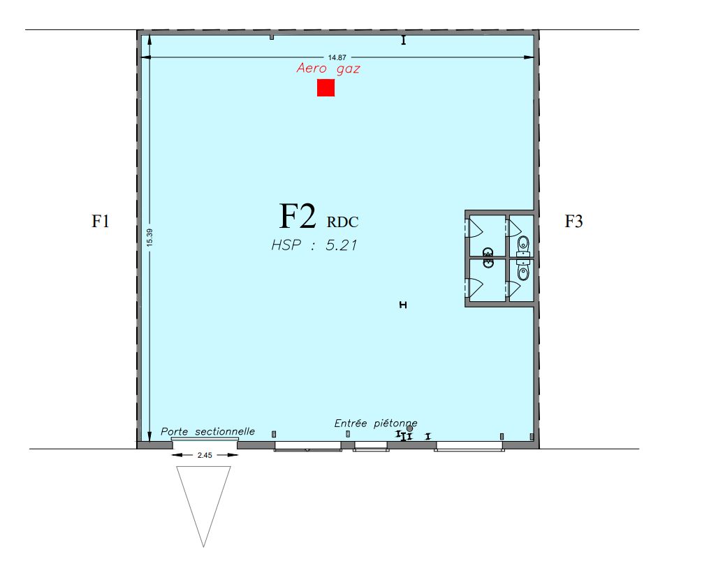 entrepôt de 507m², Ivry-sur-Seine (Val-de-Marne)