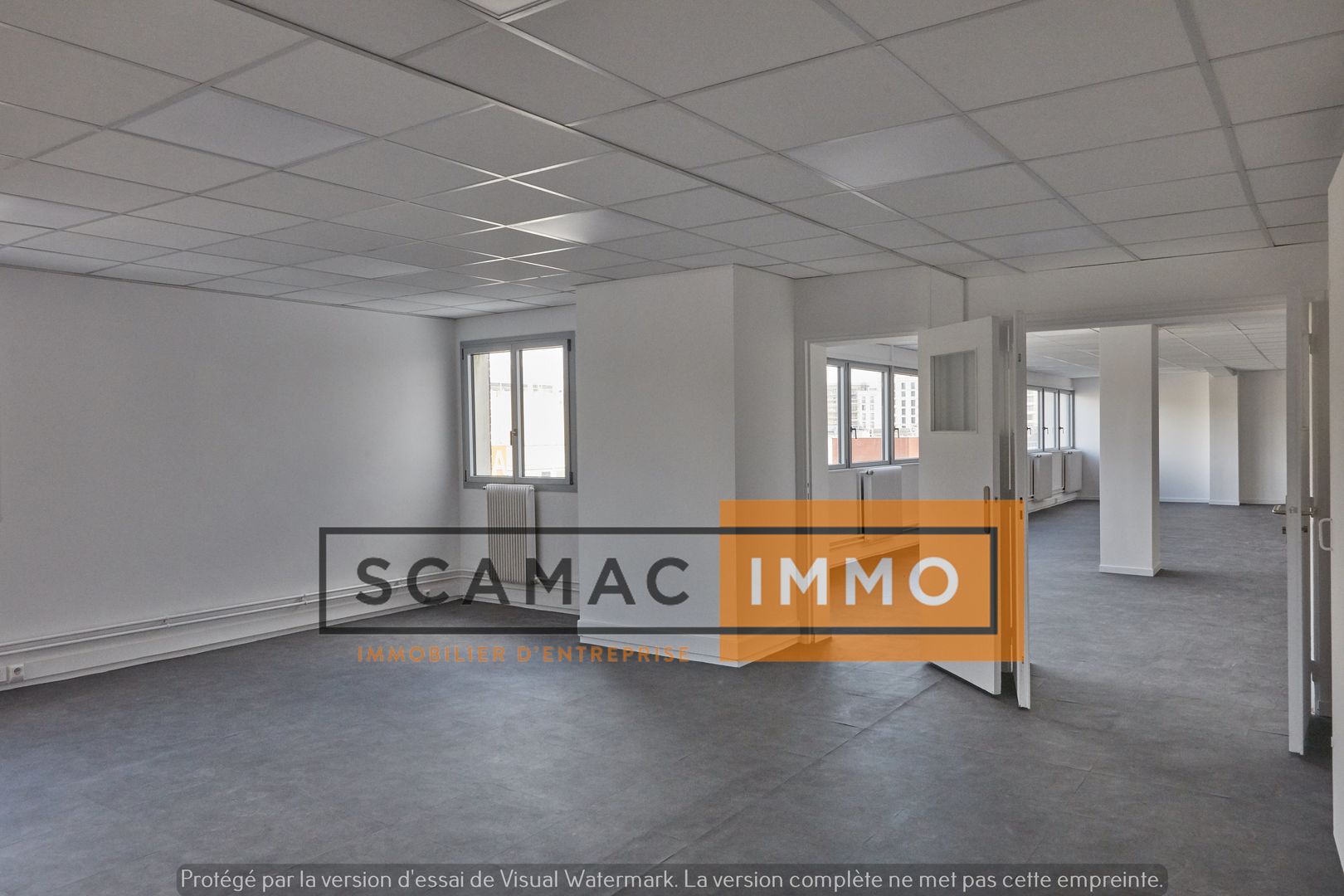bureau de 418m², Saint-Ouen (Seine-Saint-Denis)