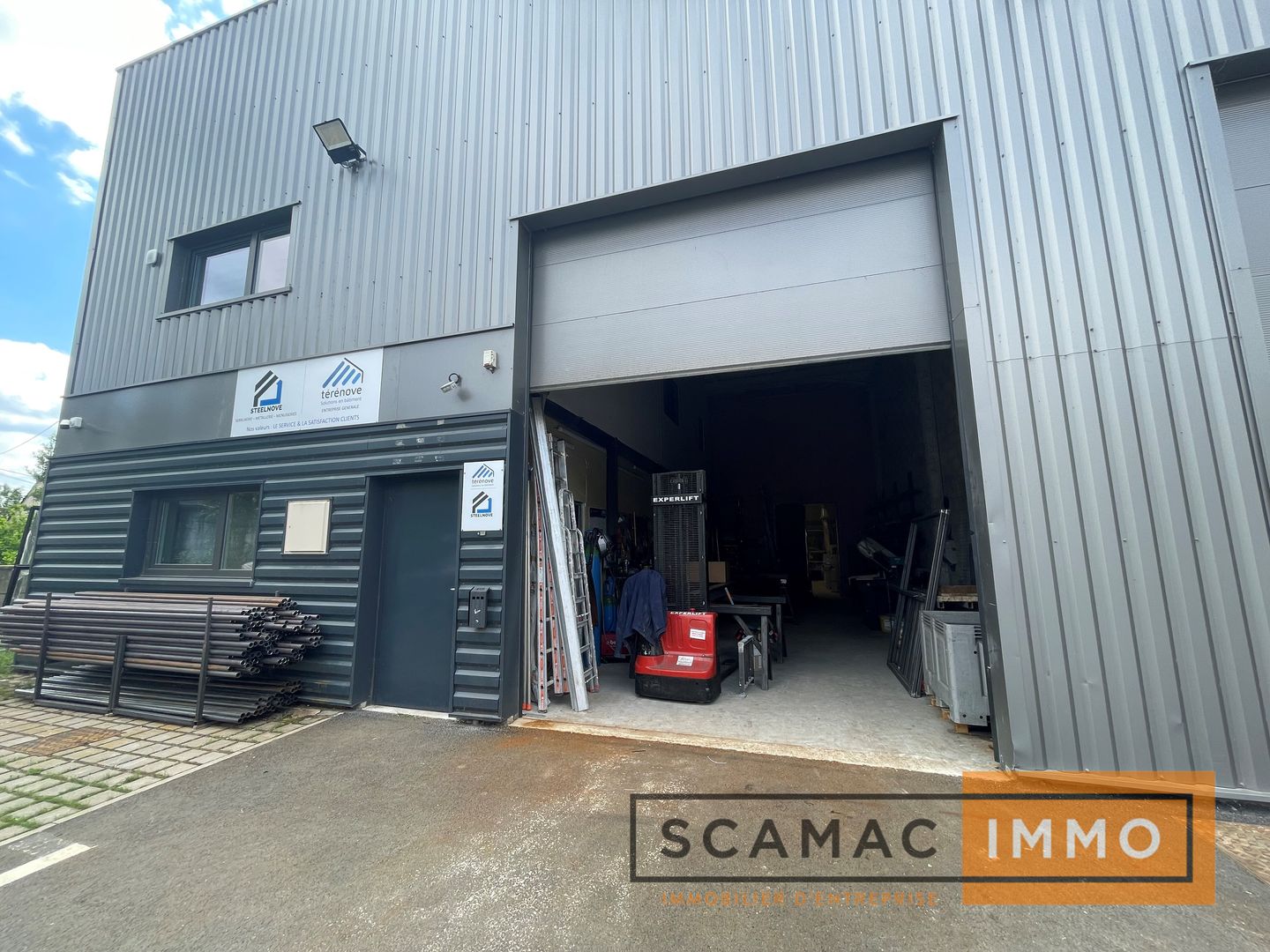 entrepôt de 406m², Villeneuve-Saint-Georges (Val-de-Marne)