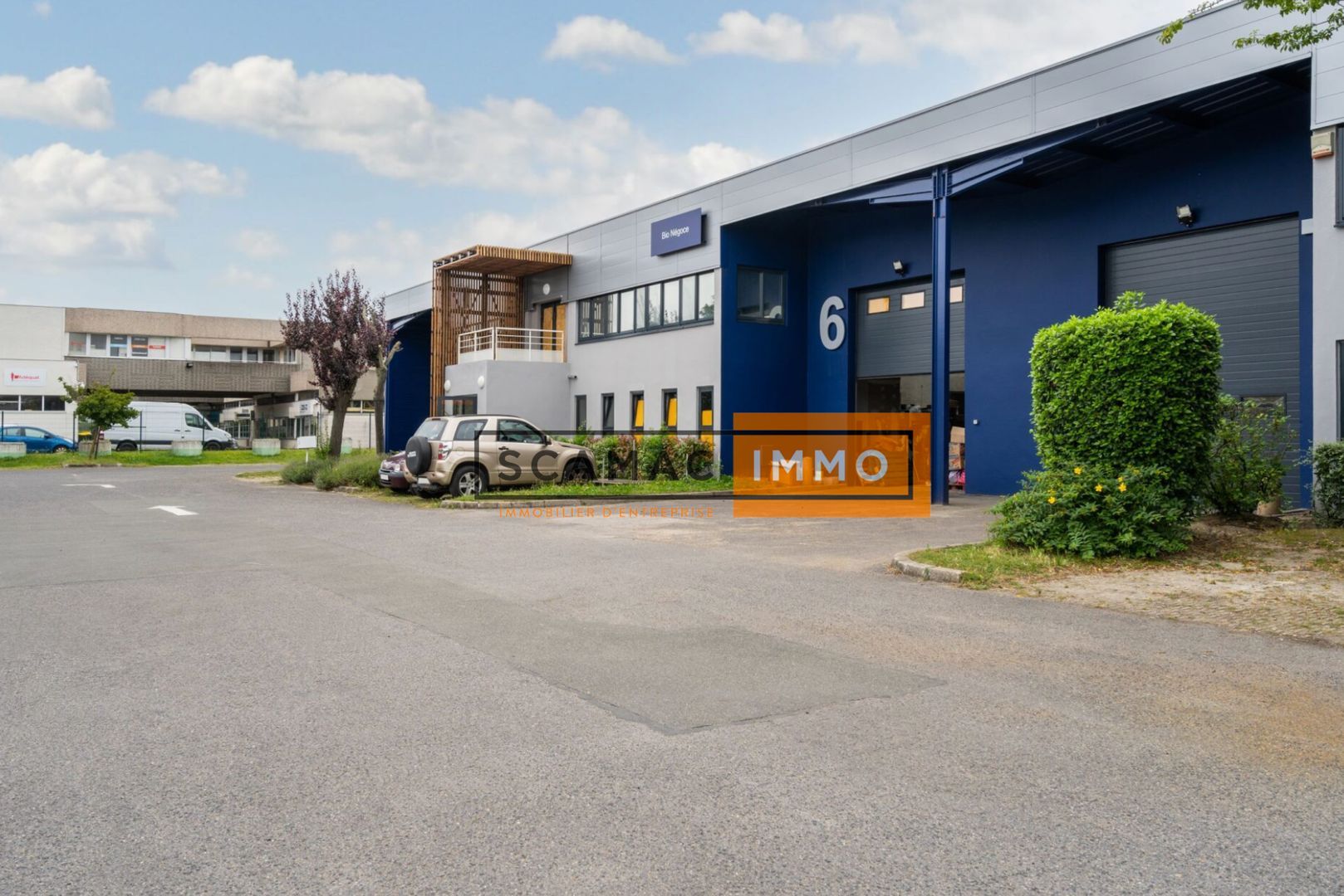 entrepôt de 530m², Saint-Ouen-l'Aumône (Val-d'Oise)