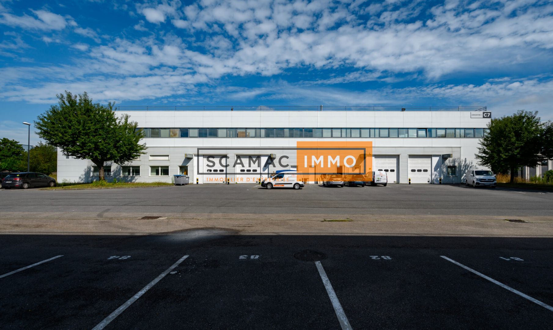 entrepôt de 414m², Cergy (Val-d'Oise)
