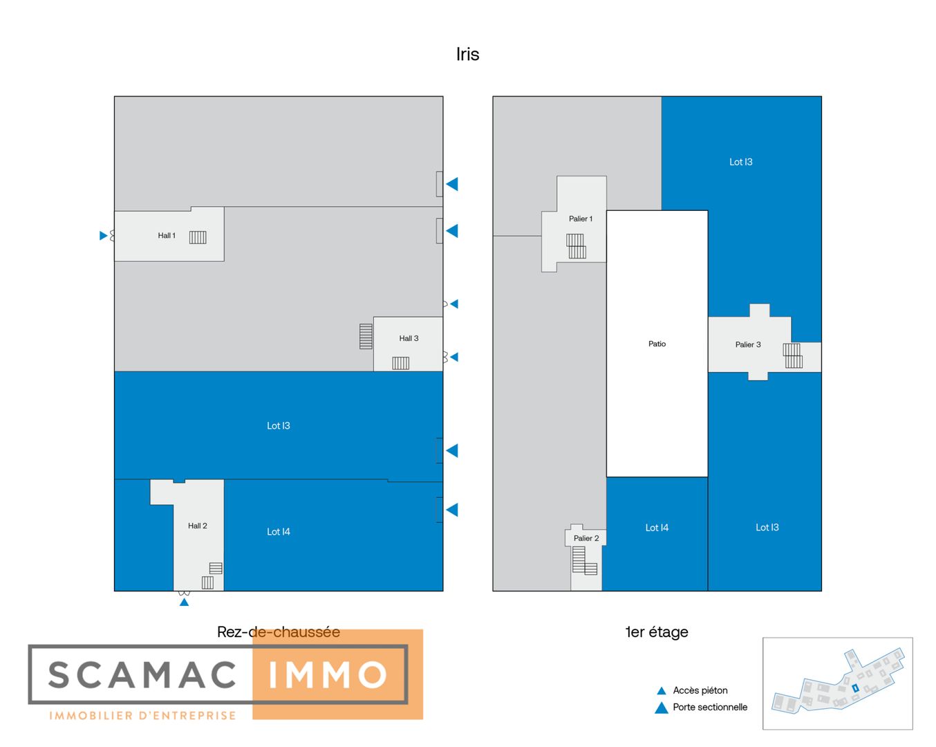 locaux mixtes de 1 260m², Villebon-sur-Yvette (Essonne)