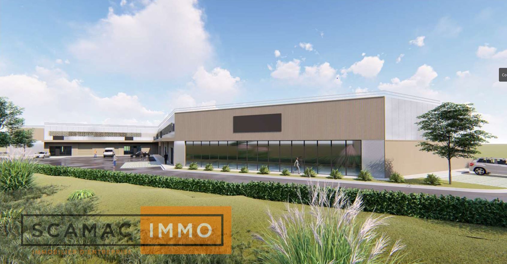 local d'activités de 525m², Marolles-en-Hurepoix (Essonne)