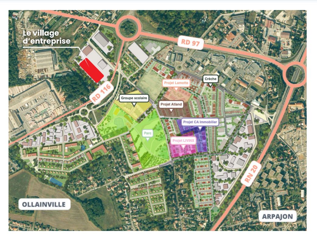 local d'activités de 838m², Ollainville (Essonne)