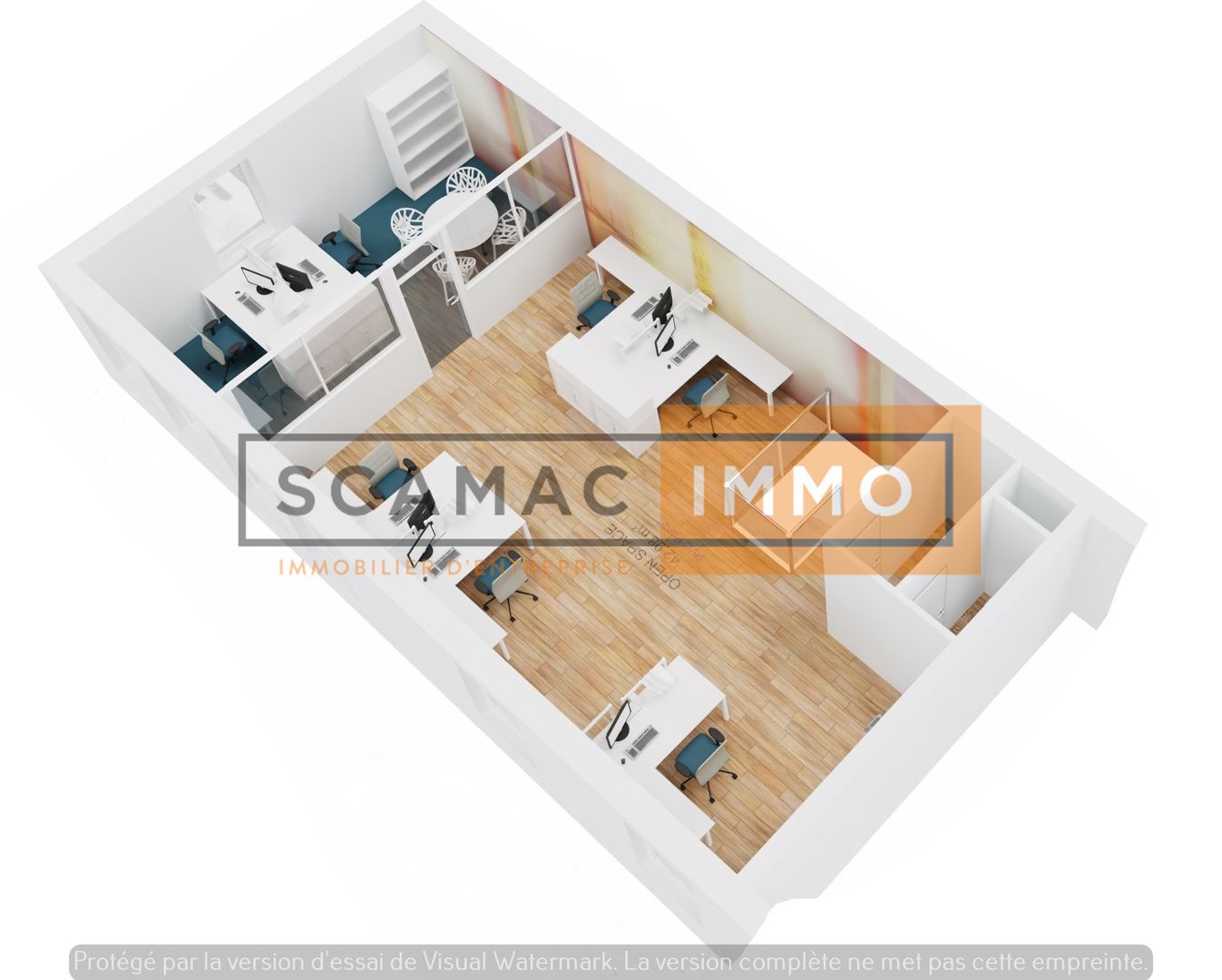 local d'activités de 350m², Lognes (Seine-et-Marne)