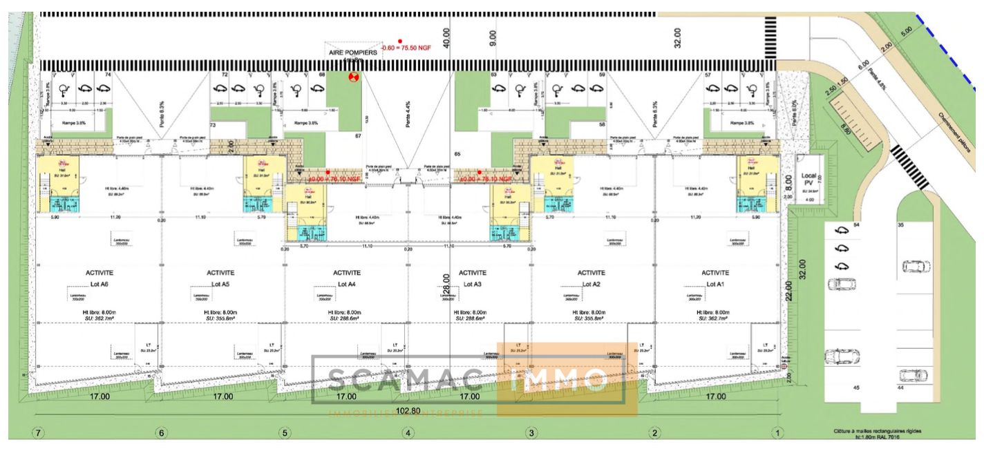 local d'activités de 563m², Cavaillon (Vaucluse)