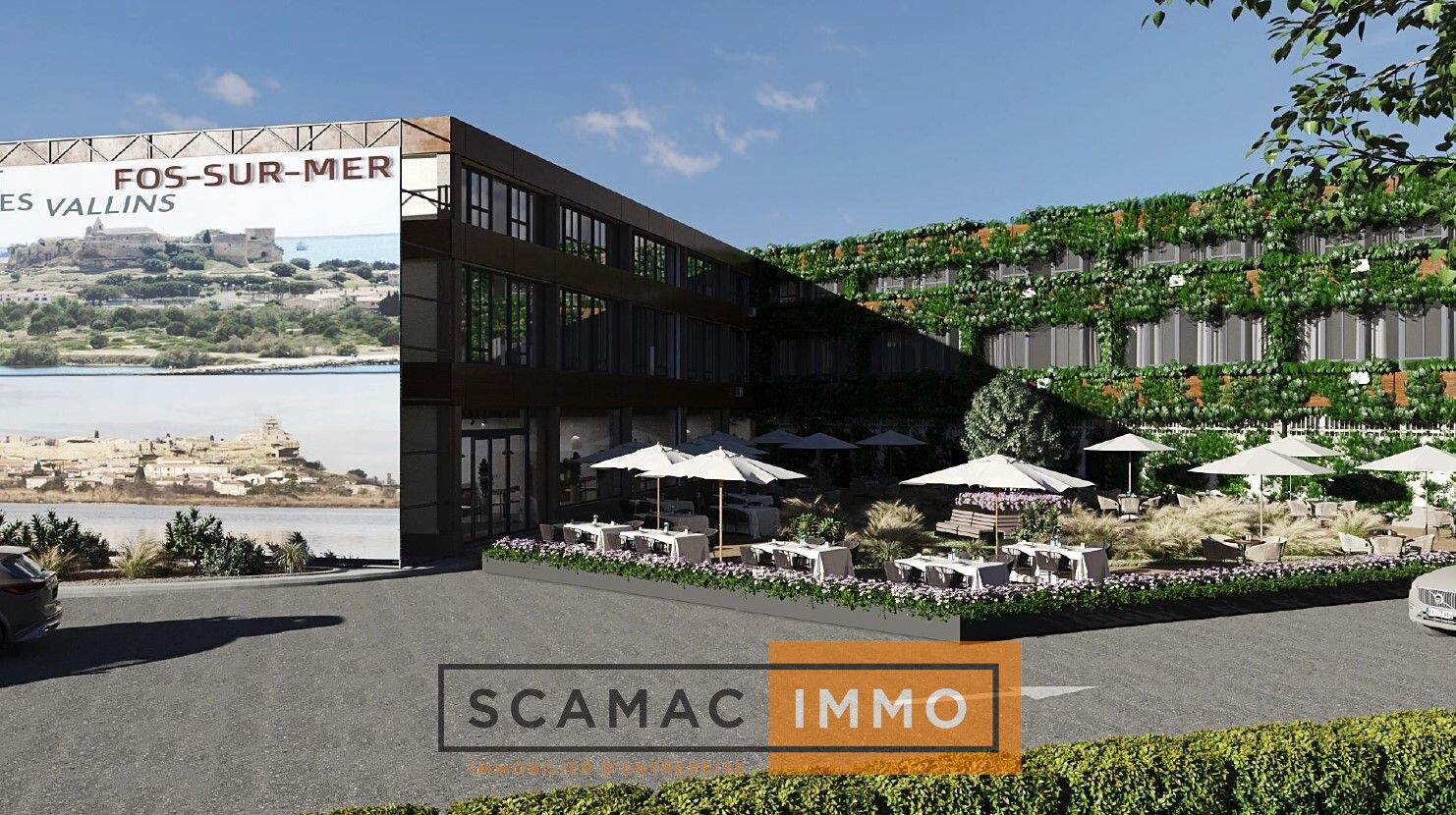 local commercial de 384m², Fos-sur-Mer (Bouches-du-Rhône)