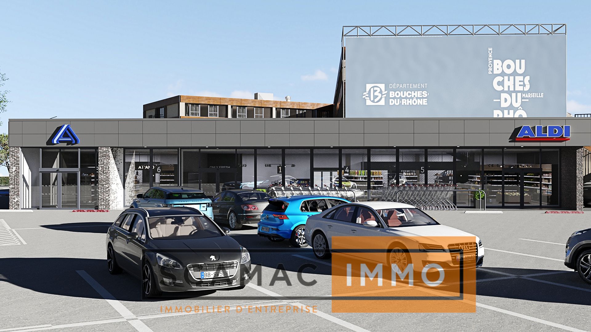 local commercial de 475m², Fos-sur-Mer (Bouches-du-Rhône)