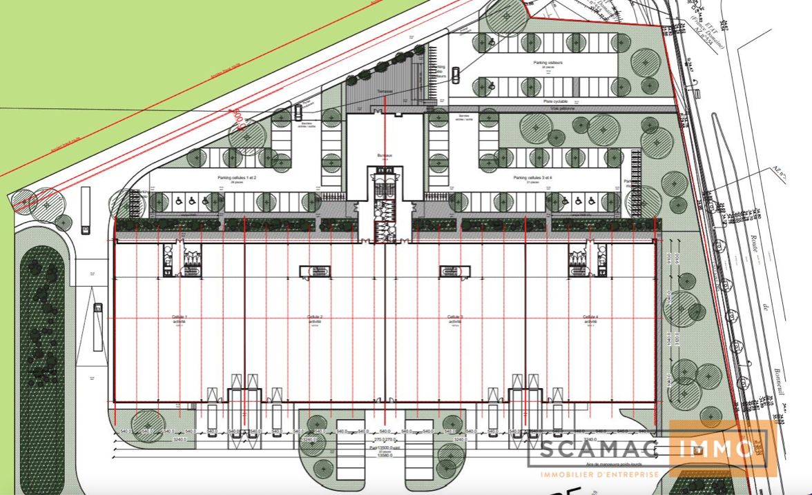 entrepôt de 3&nbsp;950m², Sucy-en-Brie (Val-de-Marne)
