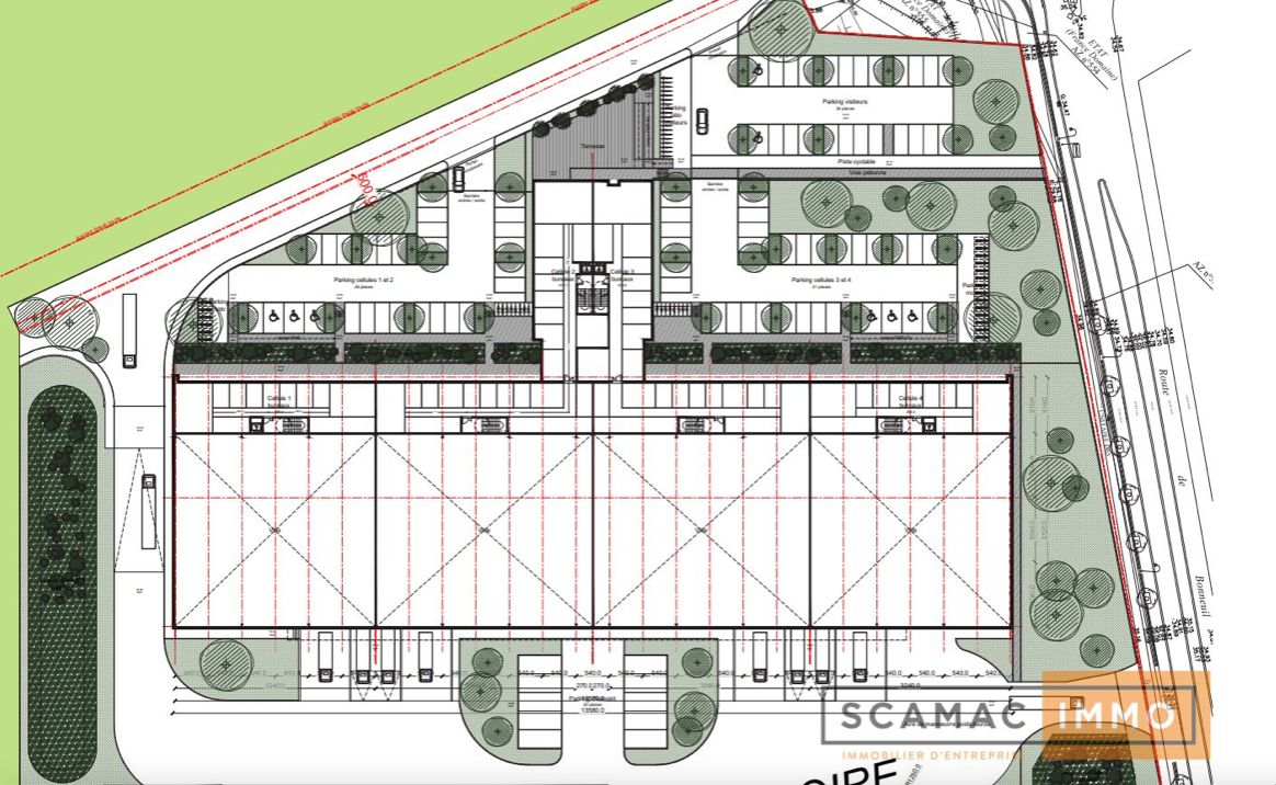 entrepôt de 3&nbsp;950m², Sucy-en-Brie (Val-de-Marne)