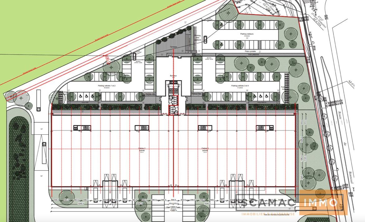 entrepôt de 3&nbsp;950m², Sucy-en-Brie (Val-de-Marne)