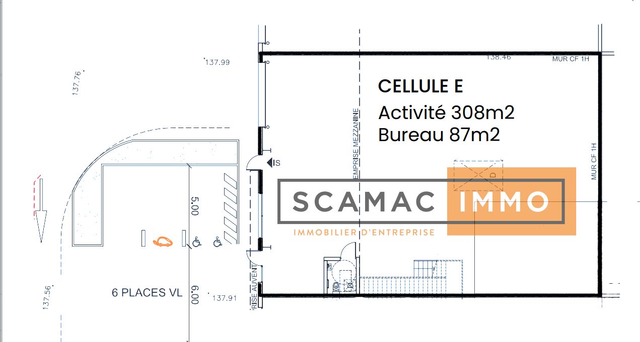 local d'activités de 455m², Angerville (Essonne)