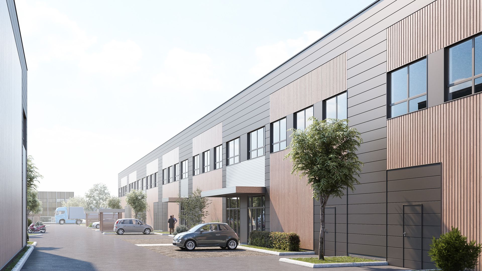 local d'activités de 1 157m², Trappes (Yvelines)