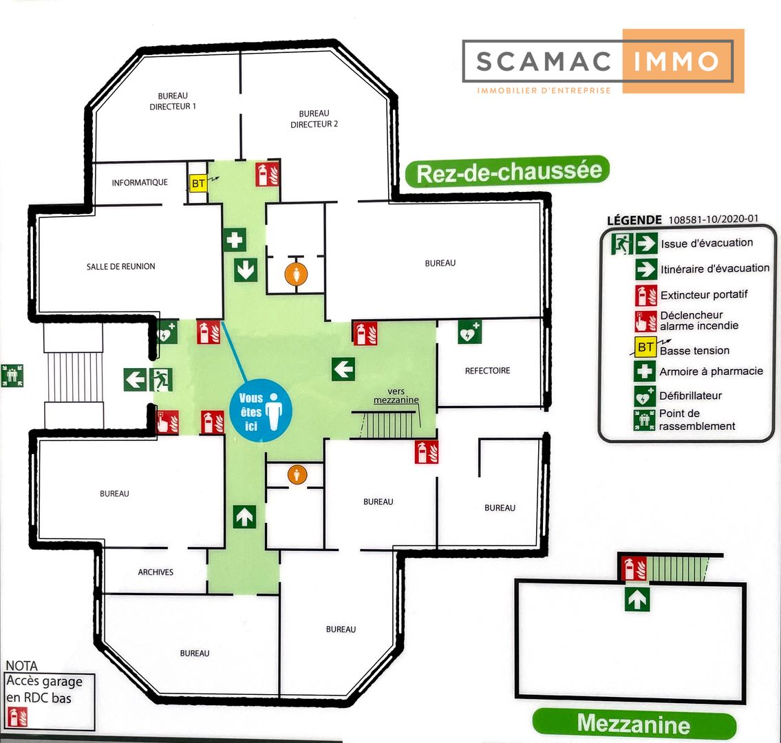 locaux mixtes de 443m², Linas (Essonne)