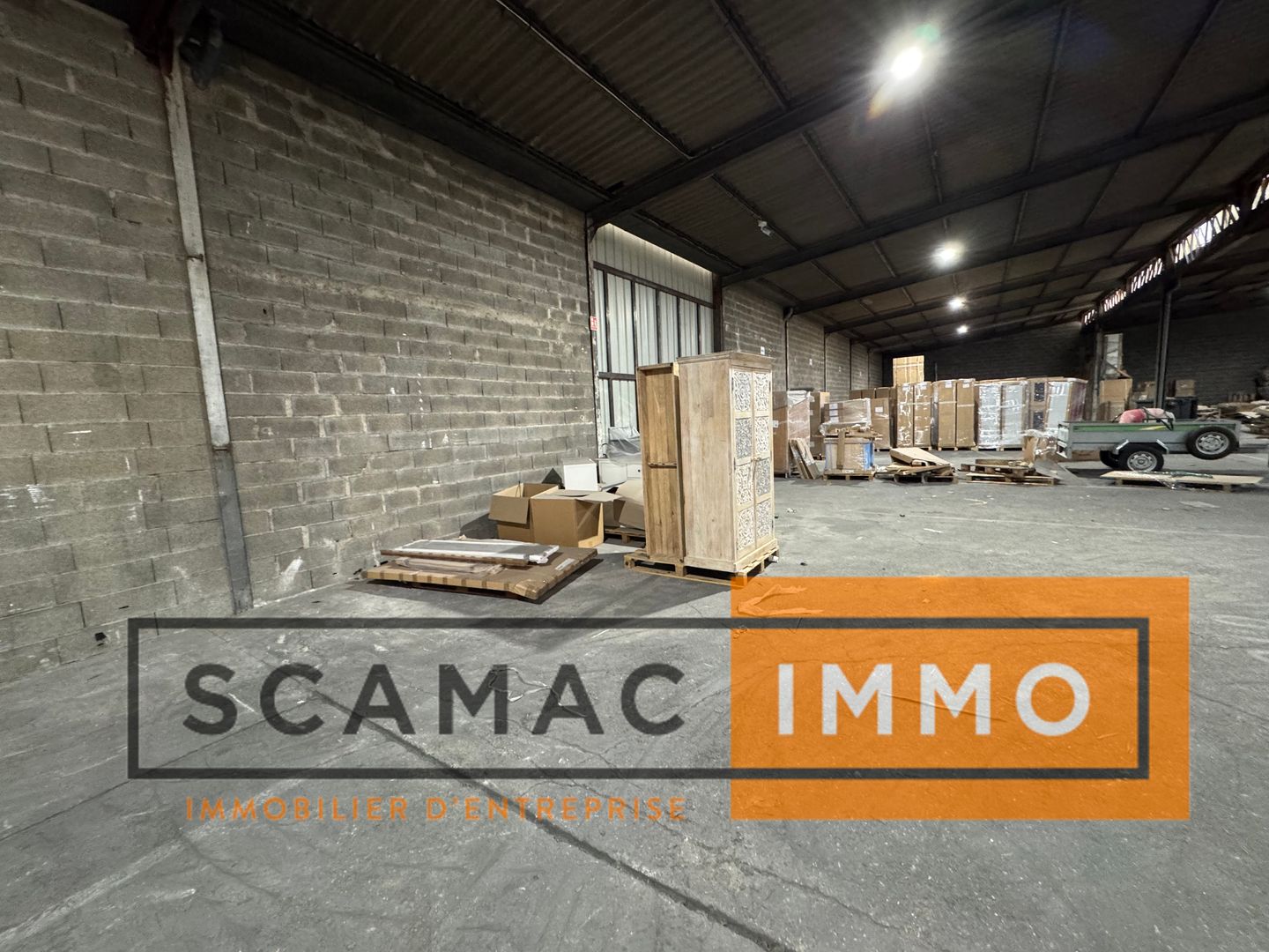 entrepôt de 450m², Vitrolles (Bouches-du-Rhône)