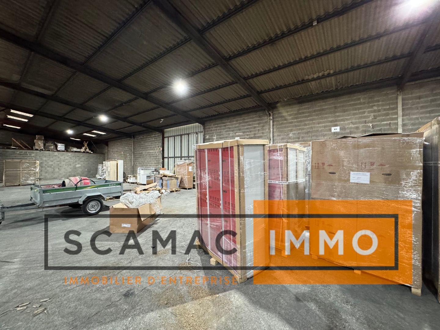 entrepôt de 450m², Vitrolles (Bouches-du-Rhône)