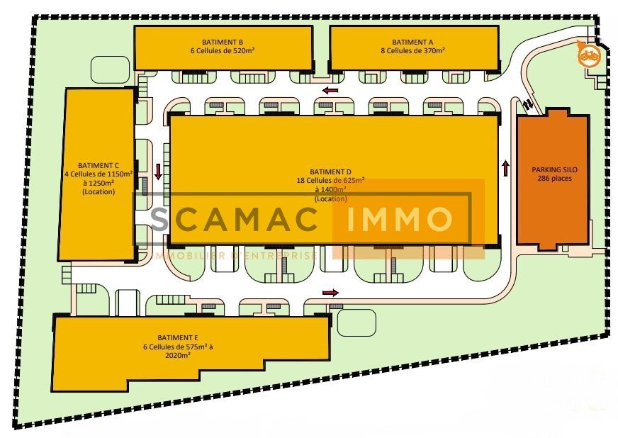 local d'activités de 369m², Croissy-Beaubourg (Seine-et-Marne)