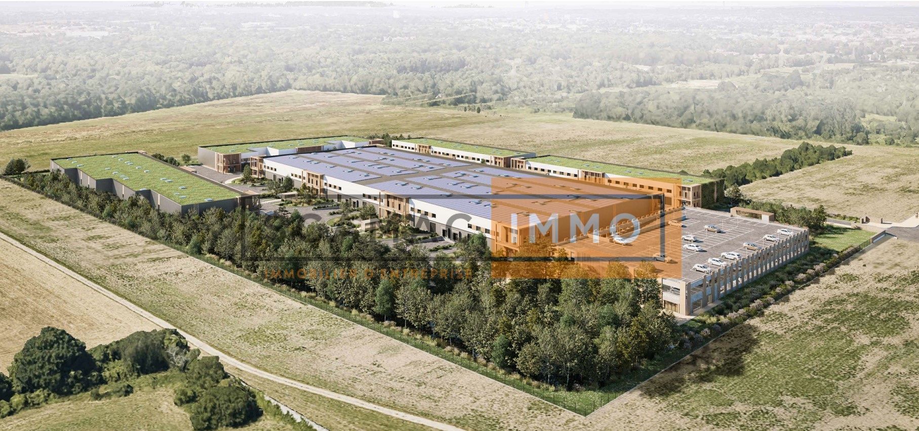 local d'activités de 3&nbsp;134m², Croissy-Beaubourg (Seine-et-Marne)