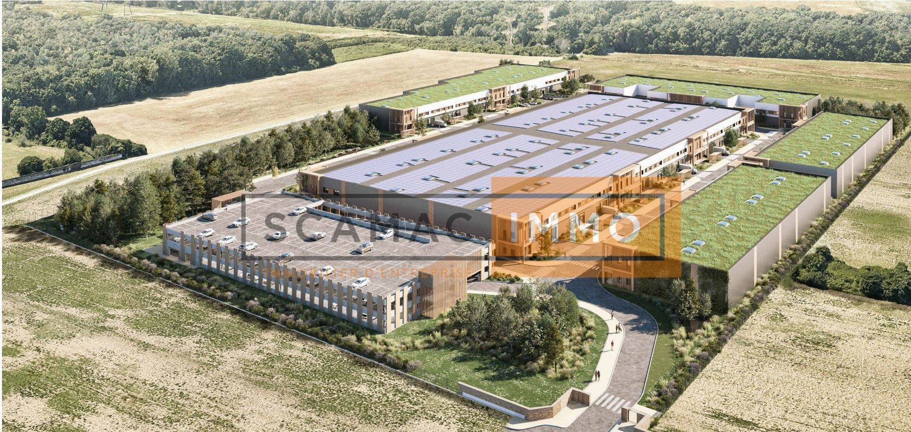 local d'activités de 6&nbsp;196m², Croissy-Beaubourg (Seine-et-Marne)