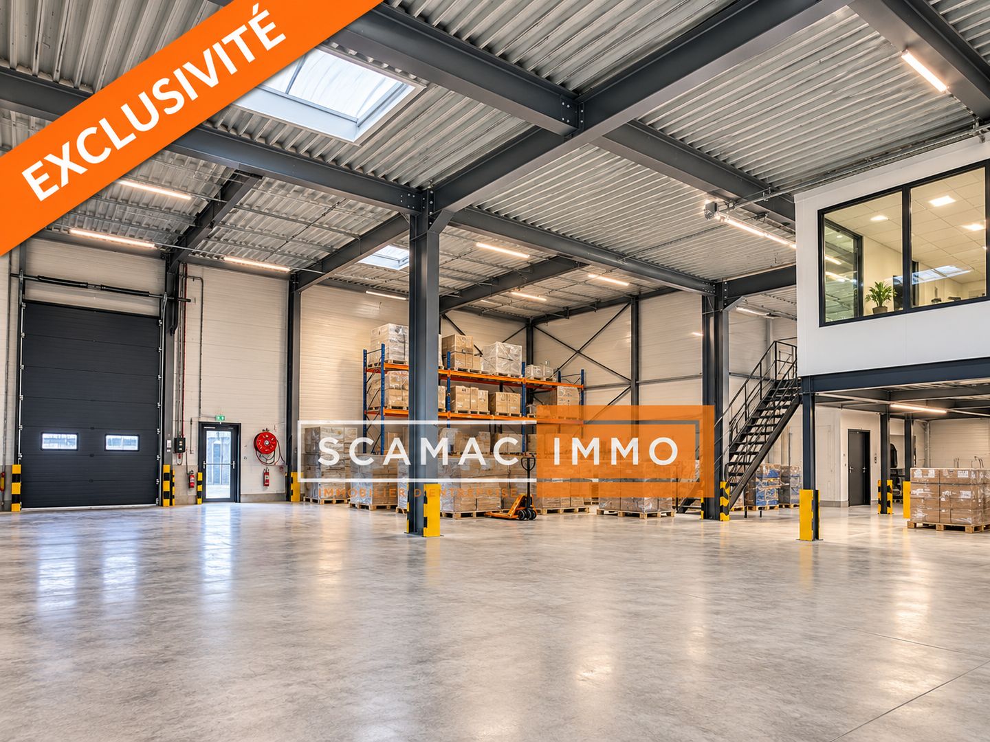 local d'activités de 1 093m², Croissy-Beaubourg (Seine-et-Marne)