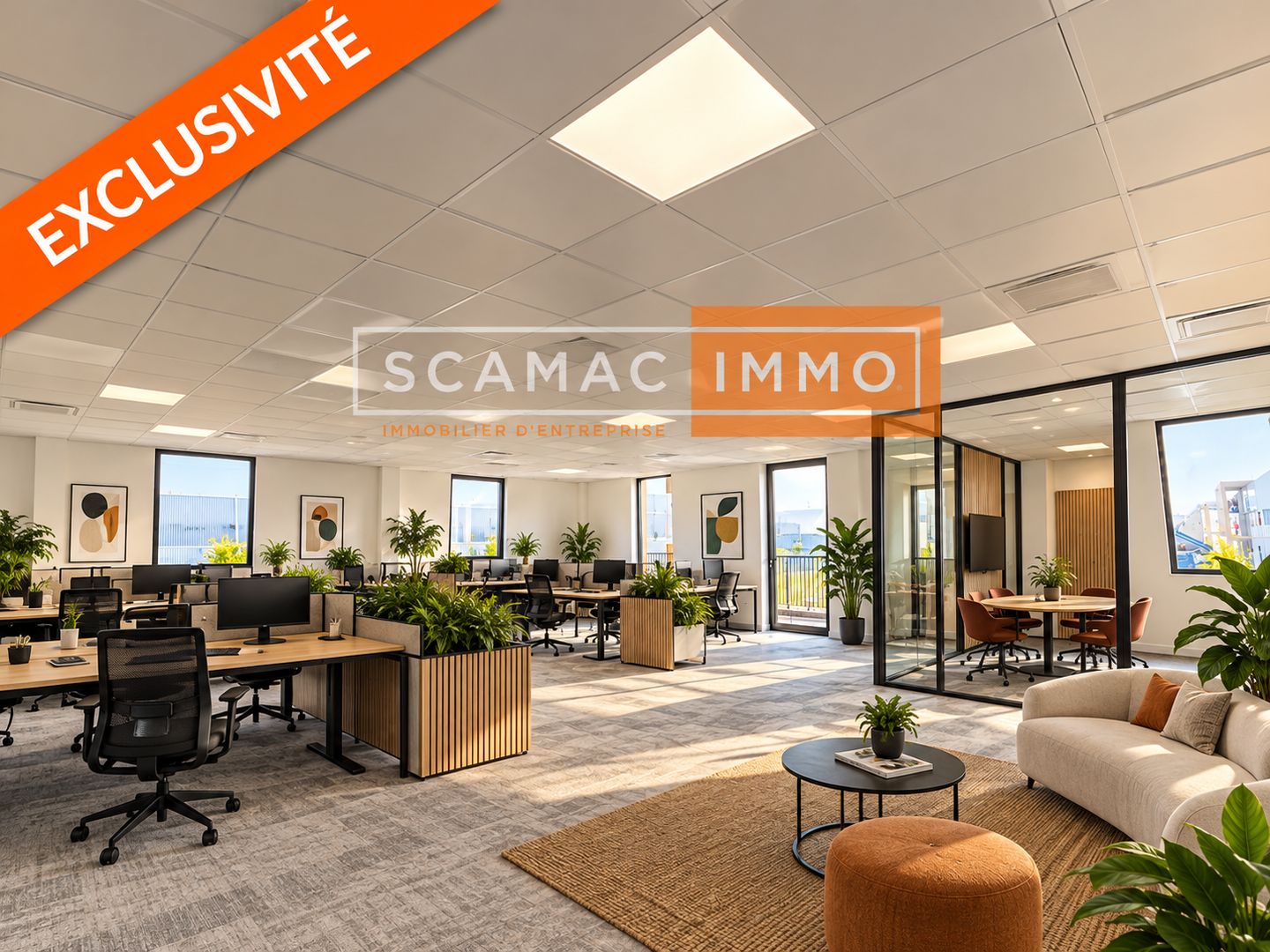 local d'activités de 1&nbsp;465m², Croissy-Beaubourg (Seine-et-Marne)