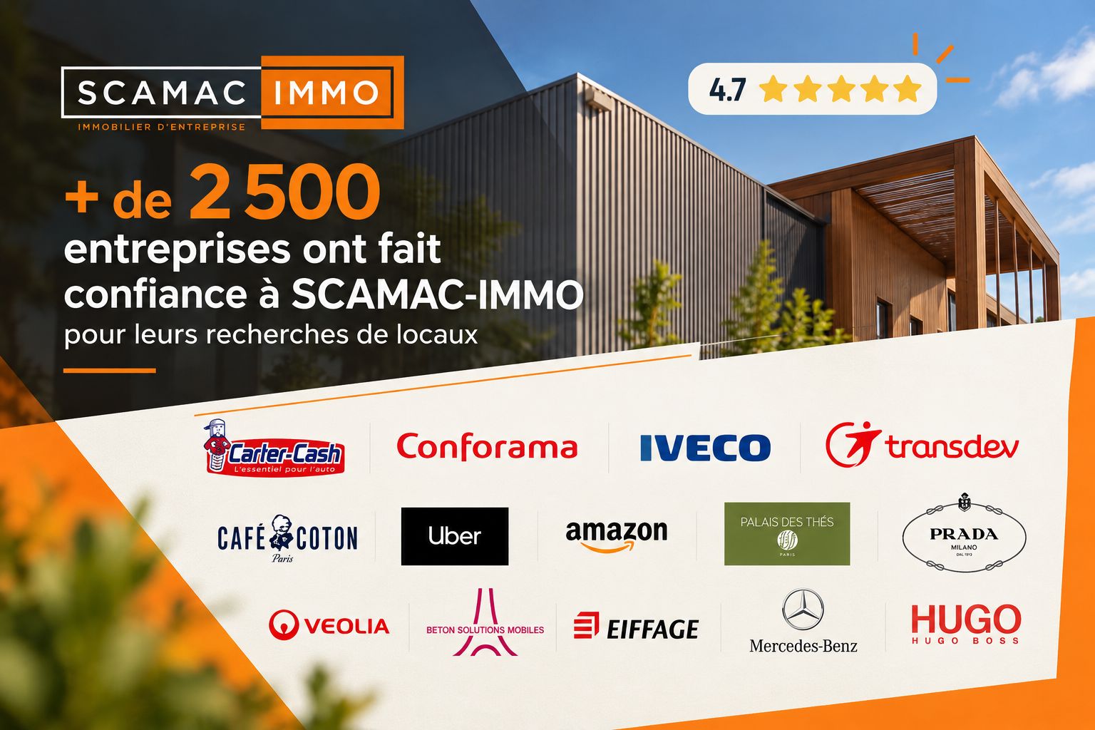 local d'activités de 1&nbsp;465m², Croissy-Beaubourg (Seine-et-Marne)