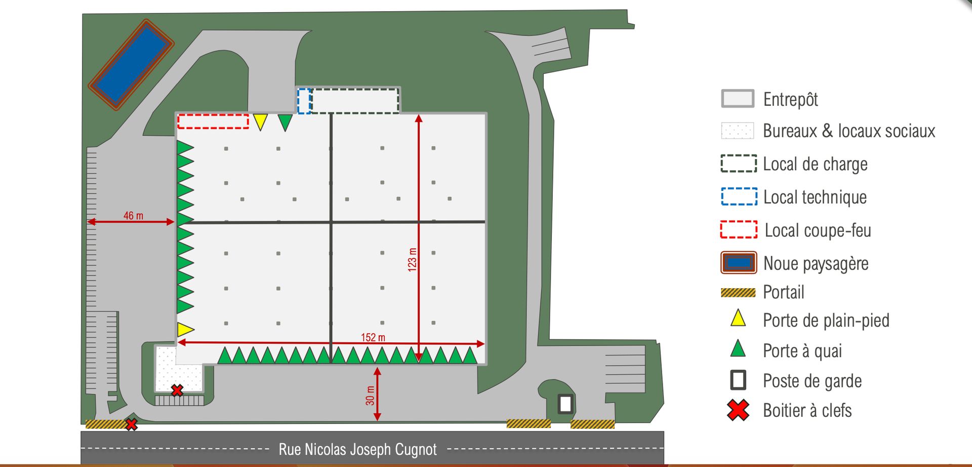 entrepôt de 20 461m², Salon-de-Provence (Bouches-du-Rhône)