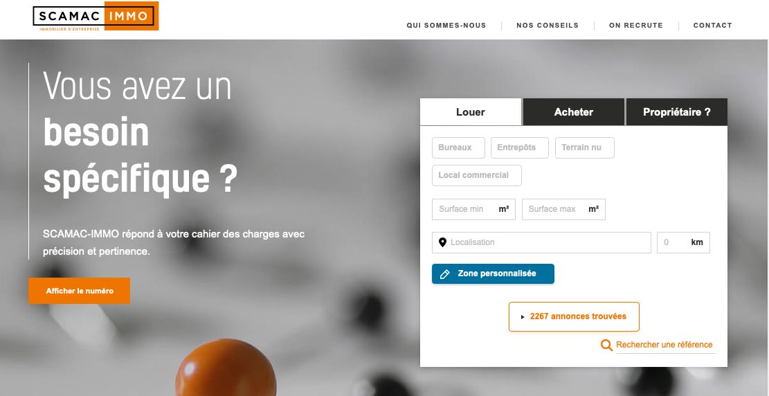 local d'activités de 1&nbsp;682m², Villefranche-sur-Saône (Rhône)