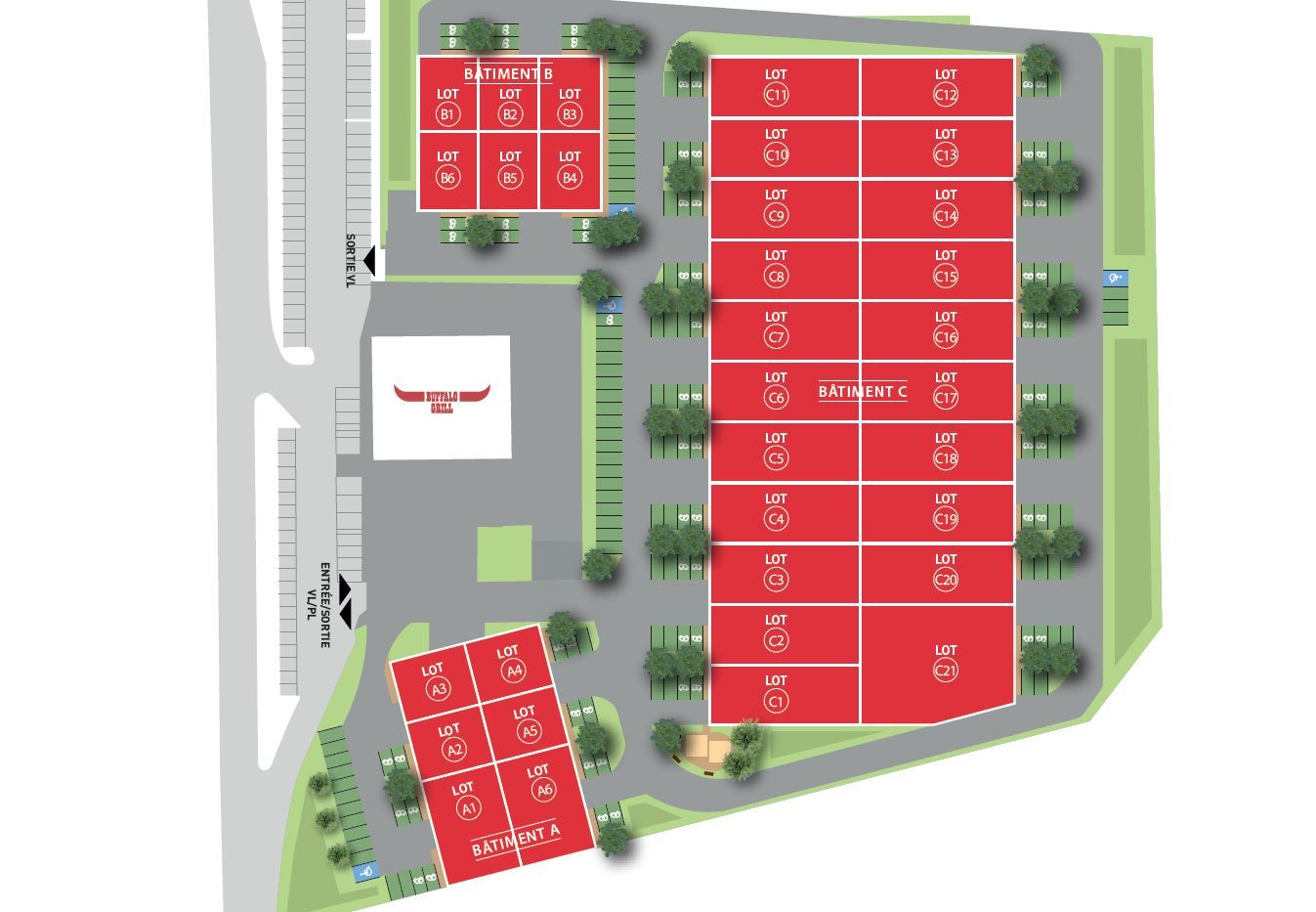 local d'activités de 2 150m², Avrainville (Essonne)