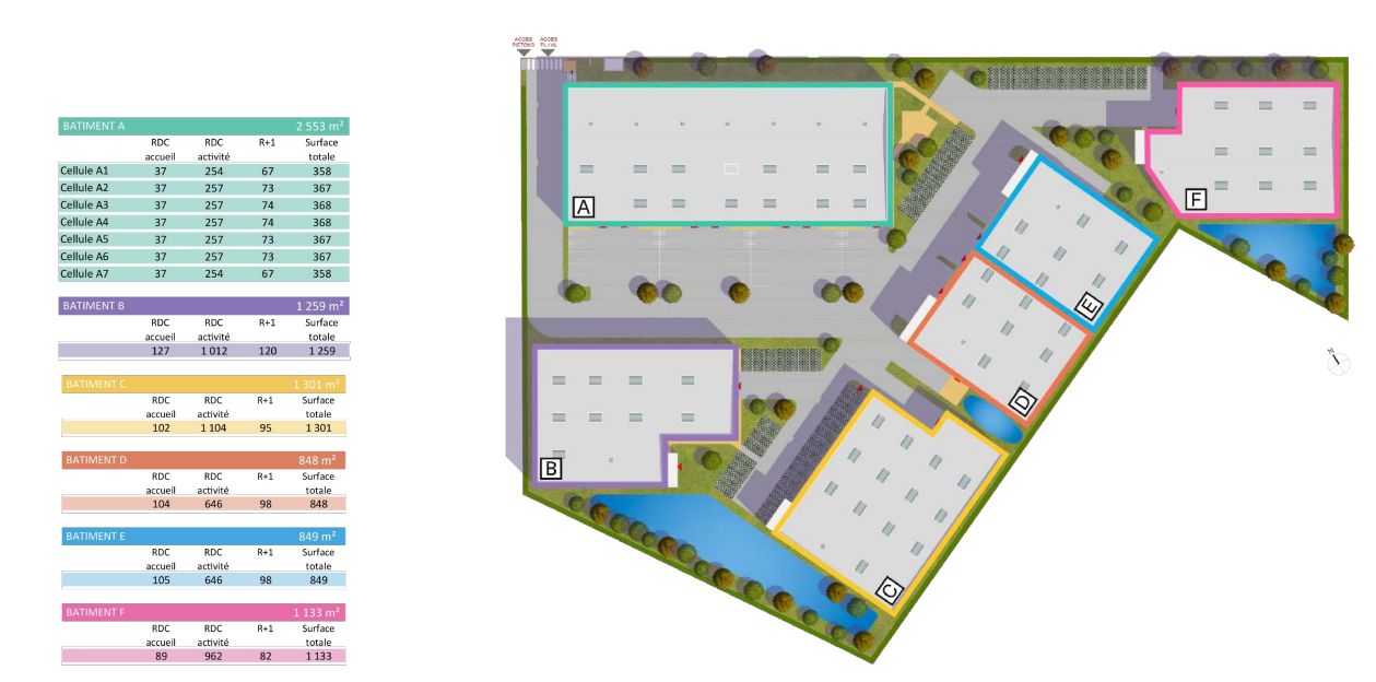 local d'activités de 358m², Marines (Val-d'Oise)