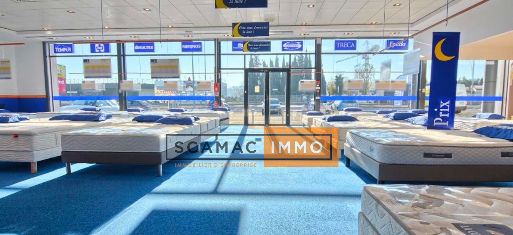 local commercial de 500m², Les-Pennes-Mirabeau (Bouches-du-Rhône)