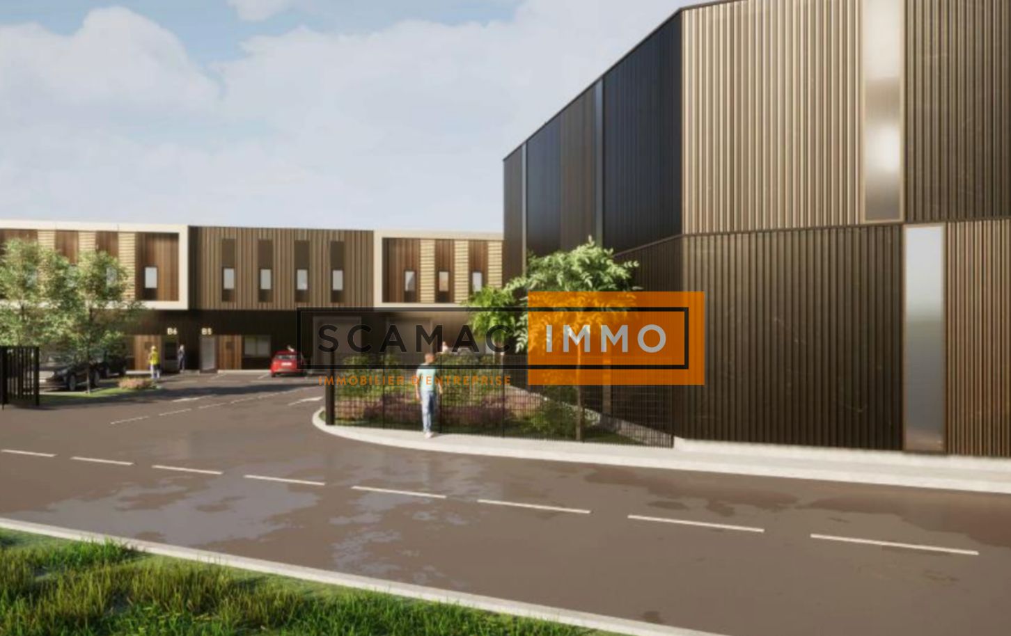 entrepôt de 295m², Les Mureaux (Yvelines)