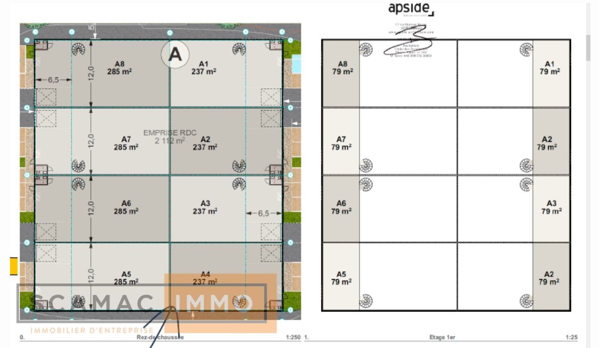 local d'activités de 415m², Moret-sur-Loing (Seine-et-Marne)