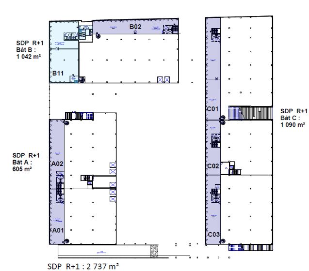 local d'activités de 1 329m², Tremblay-en-France (Seine-Saint-Denis)