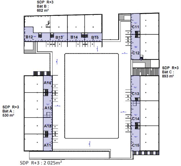 local d'activités de 1 329m², Tremblay-en-France (Seine-Saint-Denis)
