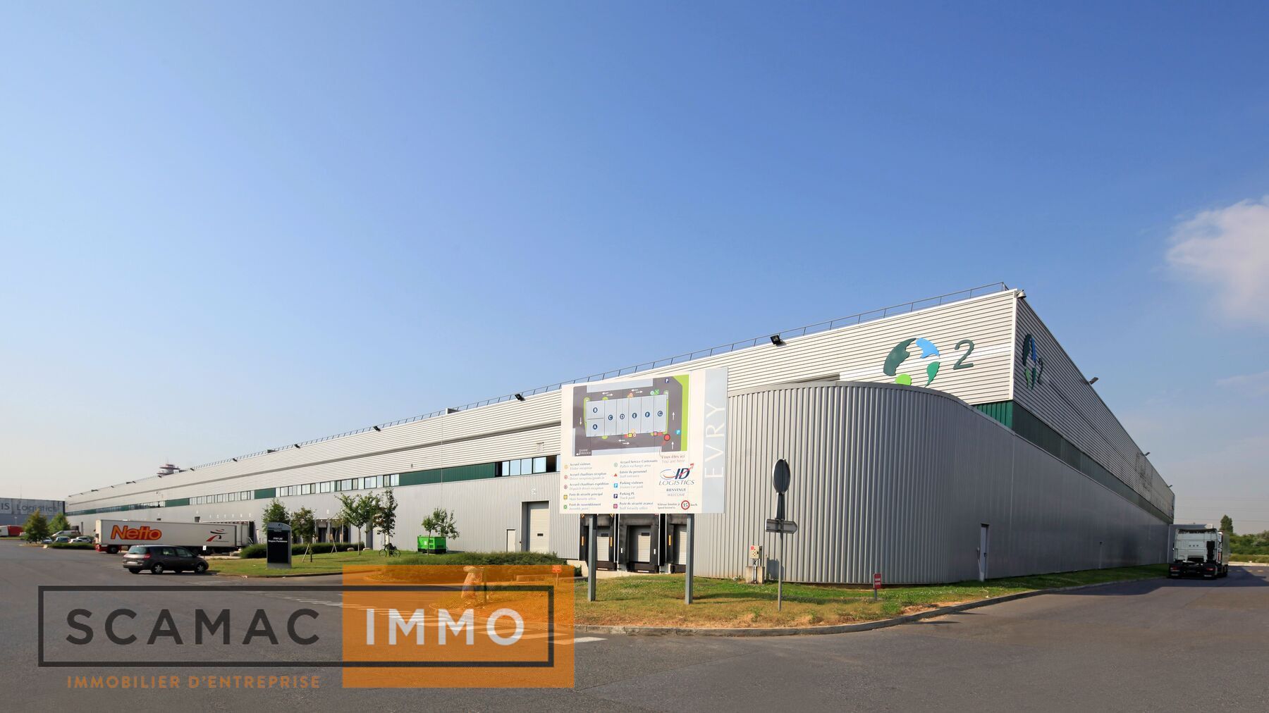 entrepôt de 6 214m², Lisses (Essonne)