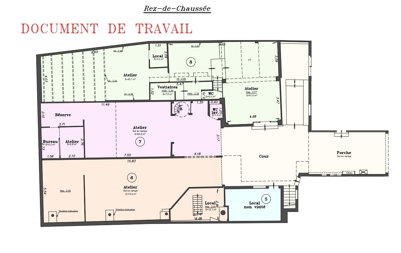 entrepôt de 433m², Arcueil (Val-de-Marne)