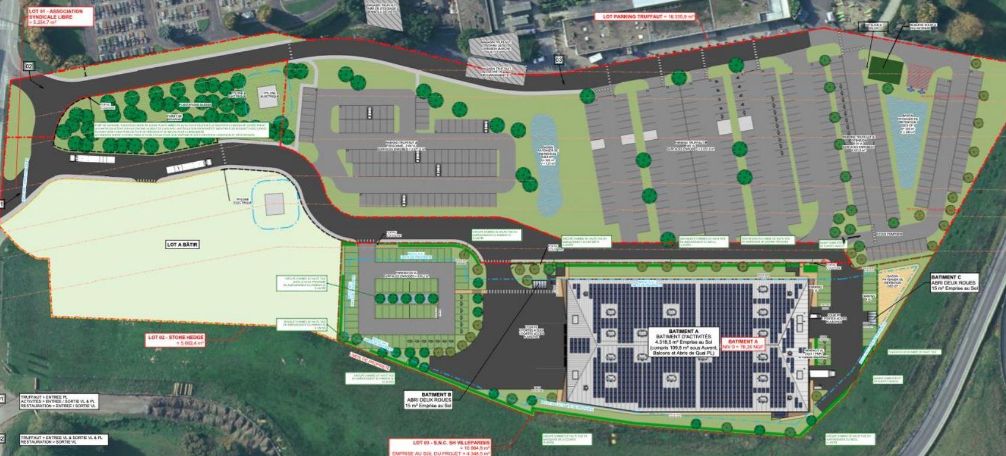 entrepôt de 631m², Villeparisis (Seine-et-Marne)