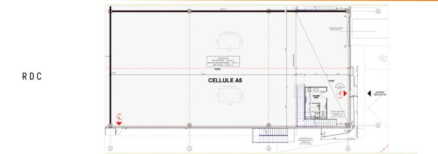entrepôt de 619m², Villeparisis (Seine-et-Marne)