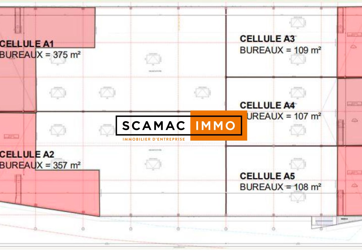 entrepôt de 3 300m², Villeparisis (Seine-et-Marne)