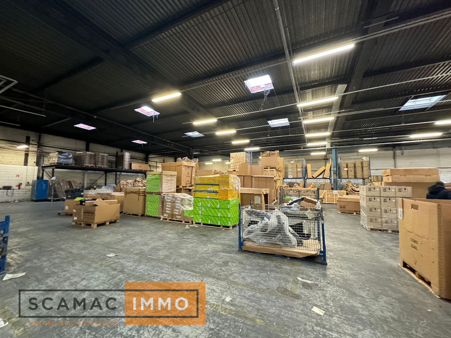 entrepôt de 6 300m², Villebon-sur-Yvette (Essonne)