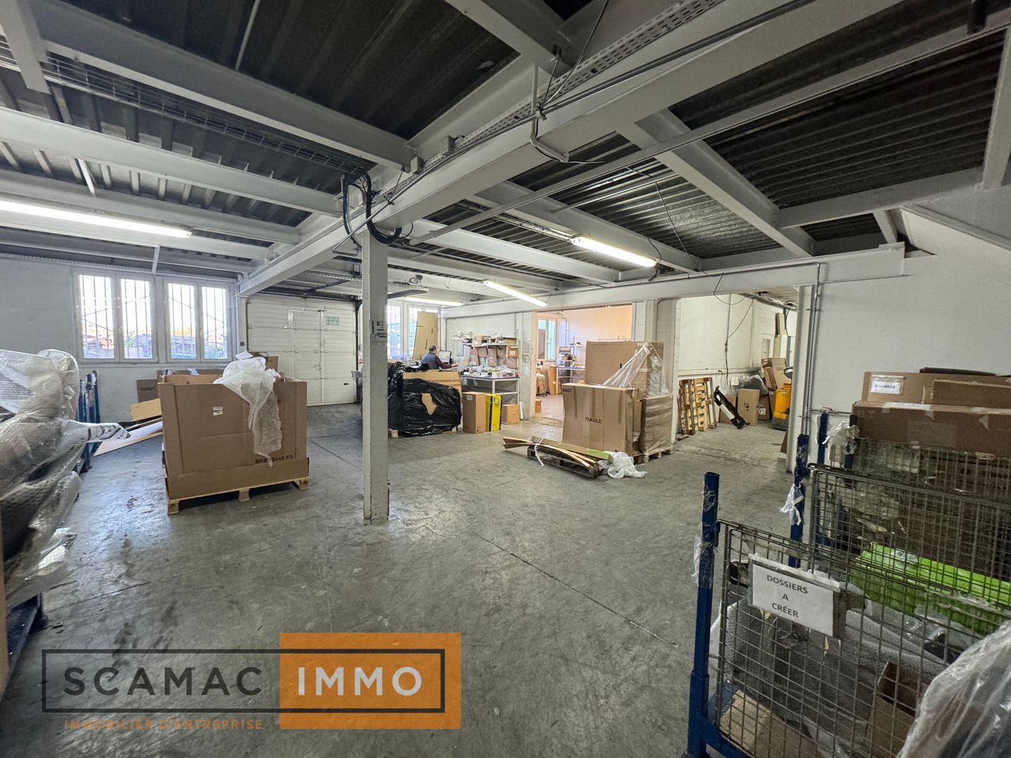 entrepôt de 6 300m², Villebon-sur-Yvette (Essonne)