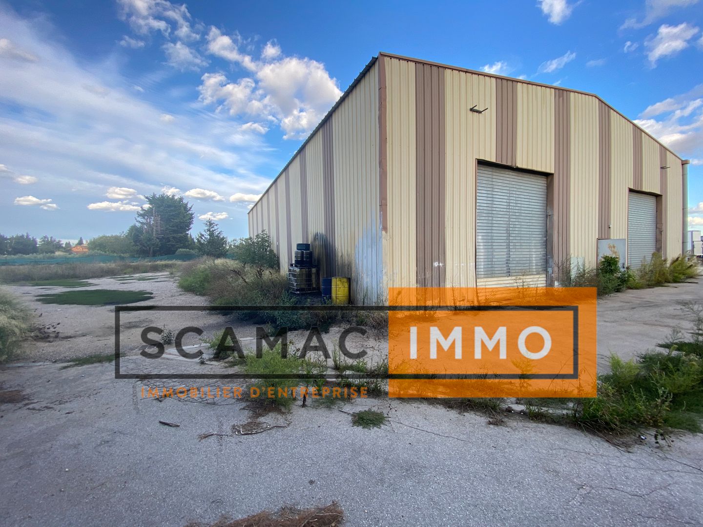 hangar de 300m², Berre-l'Étang (Bouches-du-Rhône)