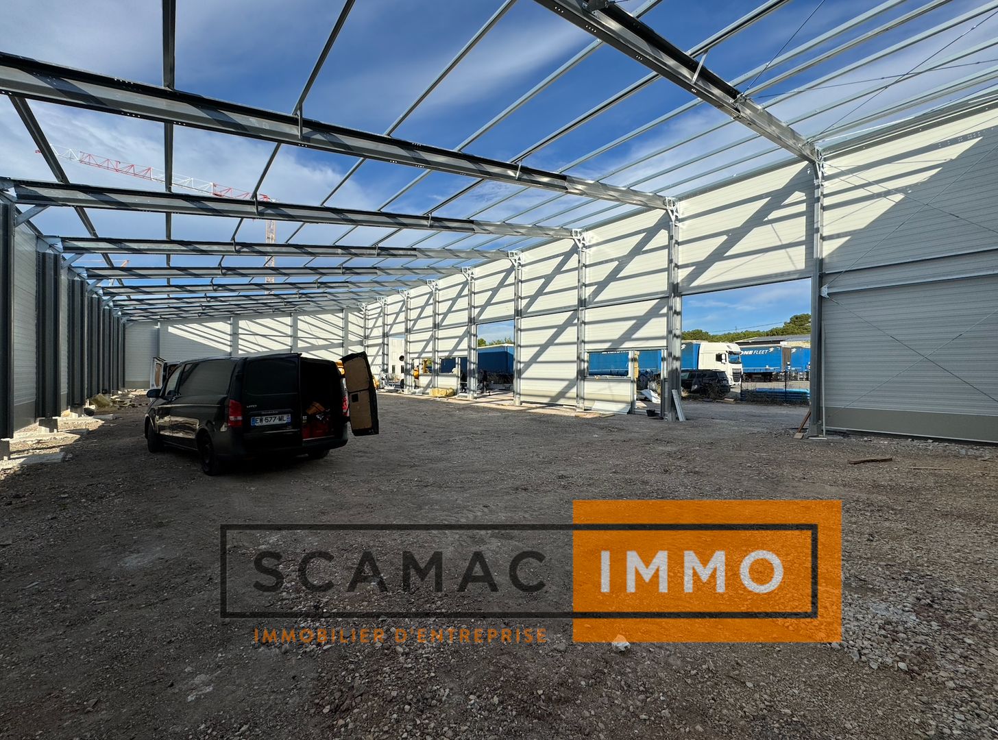 entrepôt de 600m², Rognac (Bouches-du-Rhône)