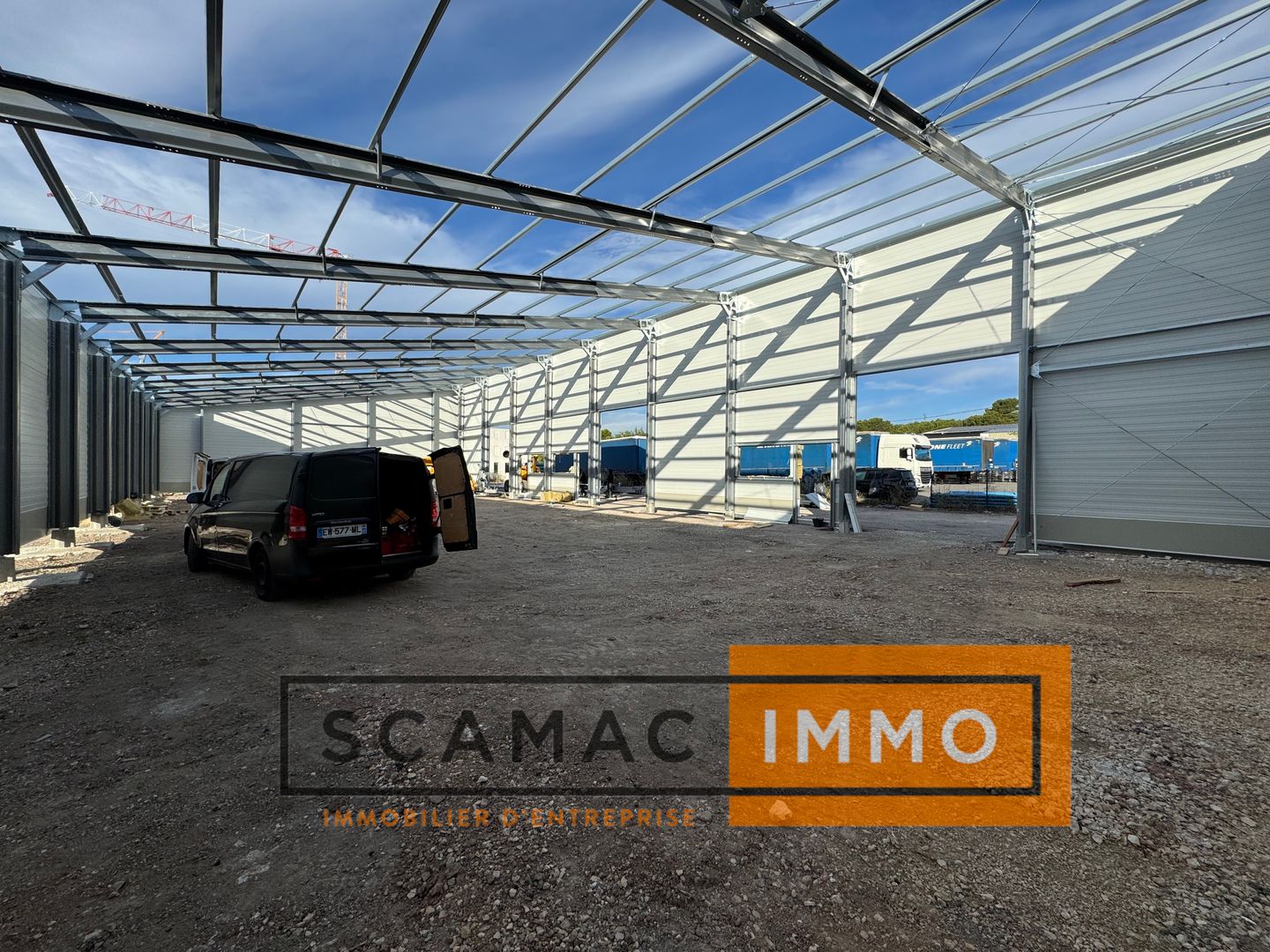 entrepôt de 400m², Rognac (Bouches-du-Rhône)