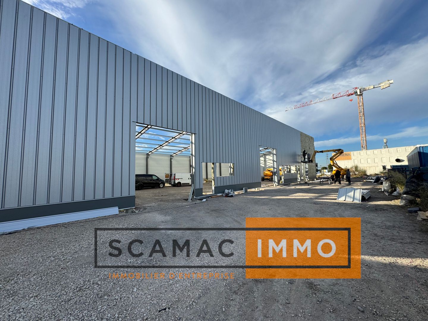 entrepôt de 400m², Rognac (Bouches-du-Rhône)