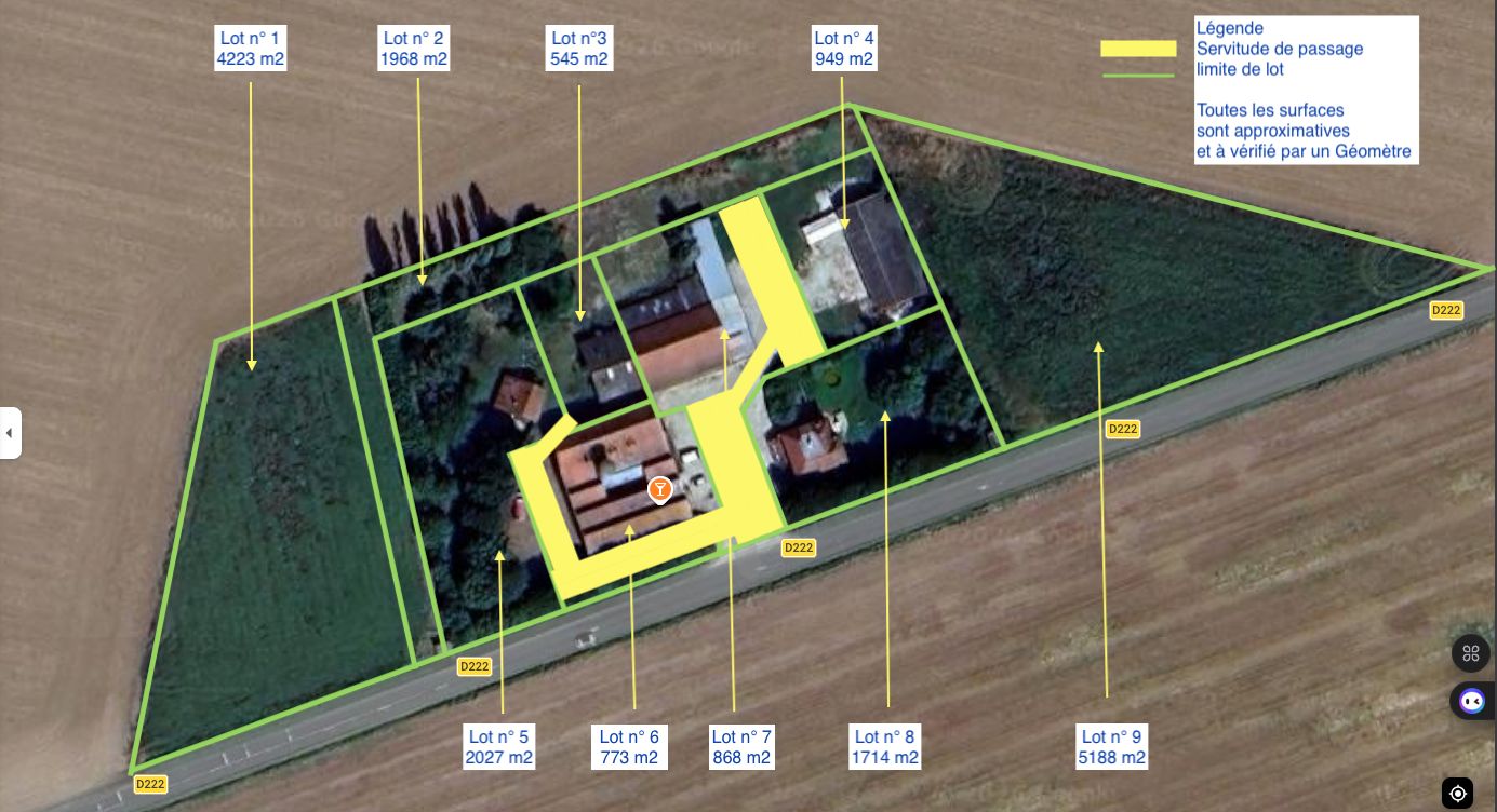 terrain de 0m², Angerville (Essonne)