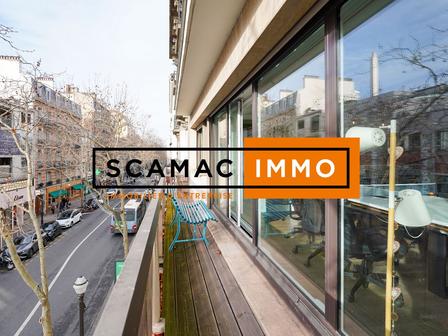 bureau de 164m², Boulogne-Billancourt (Hauts-de-Seine)